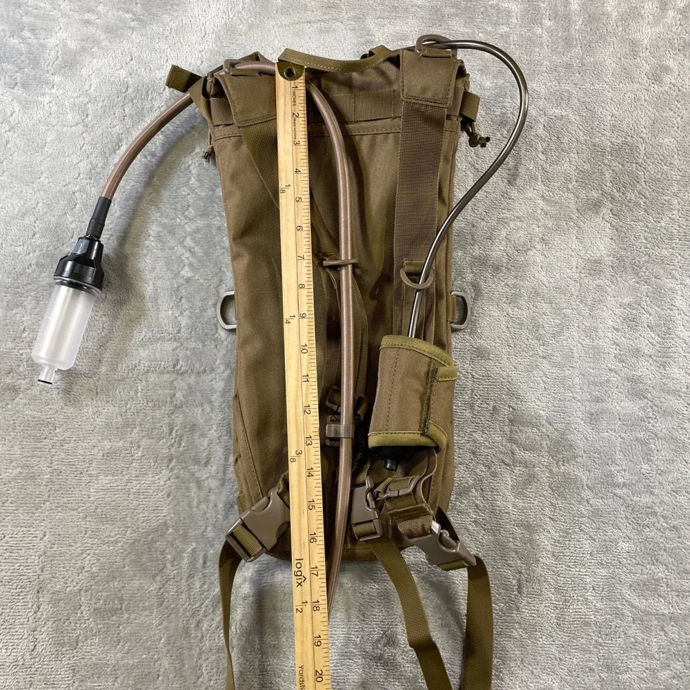 Aquamira Rigger Pressurized Hydration Pack Coyote Brown Tactical MOLLE‎ Backpack